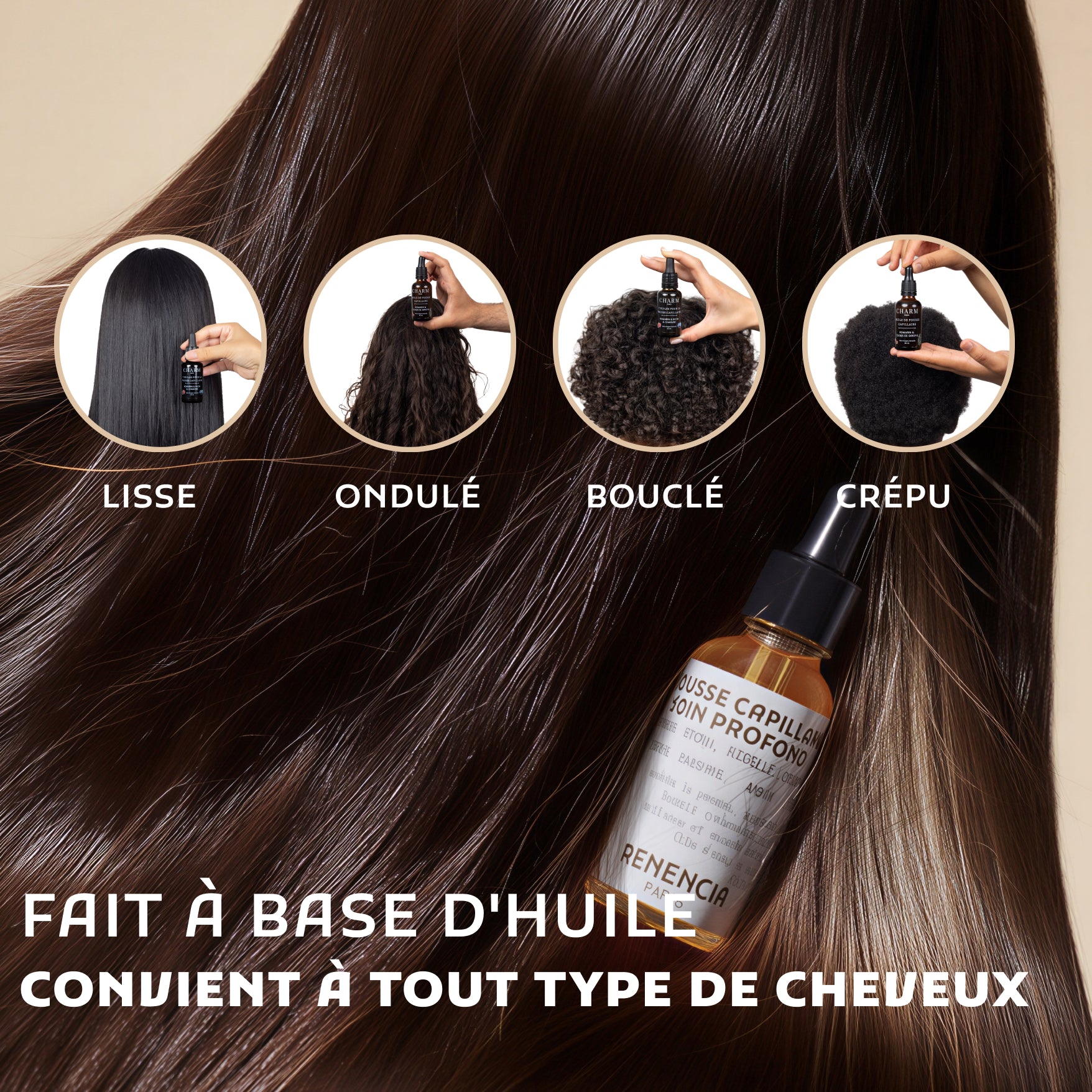 Huile cheveux vivifiante - 30 ml