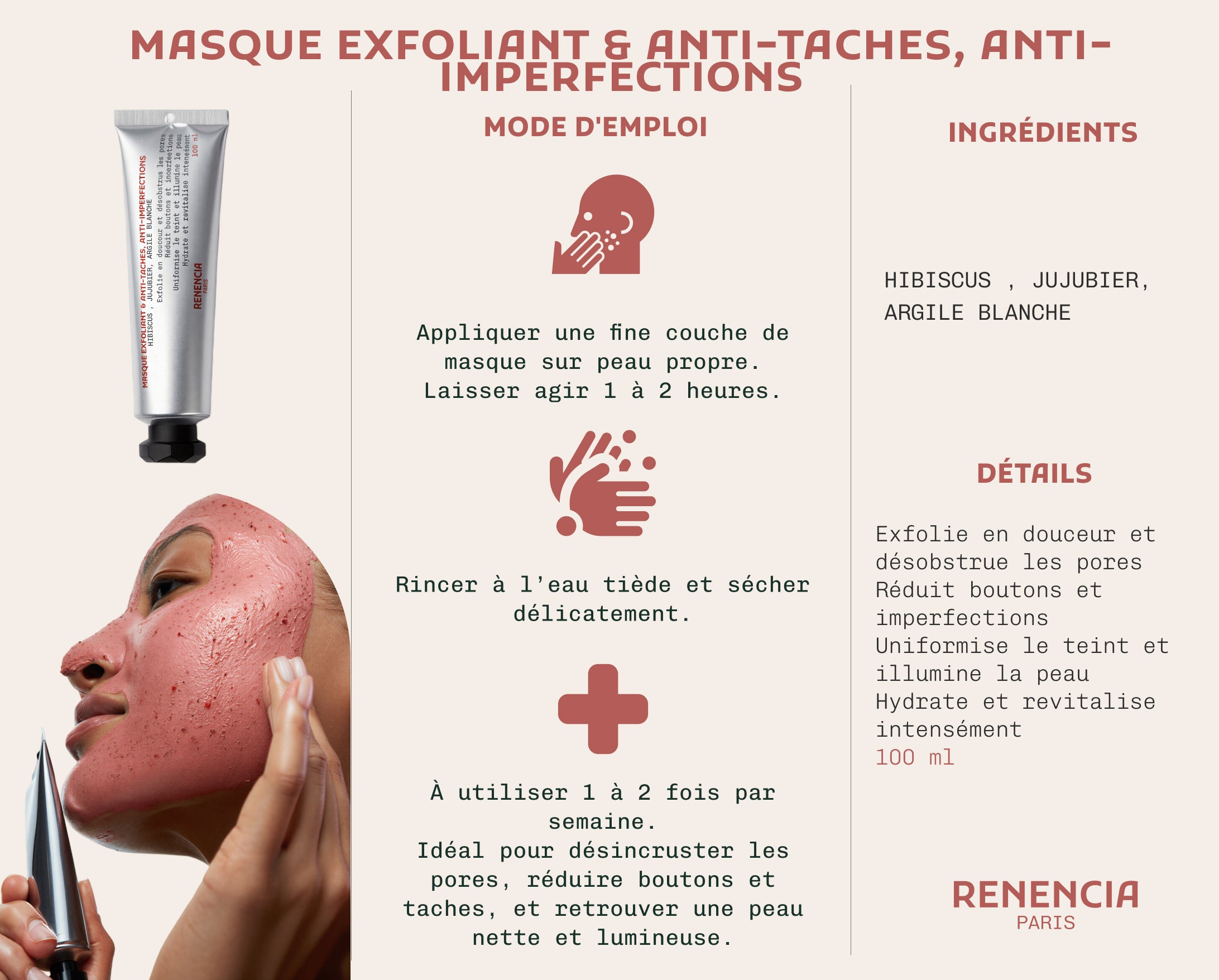 MASQUE EXFOLIANT PURIFIANT