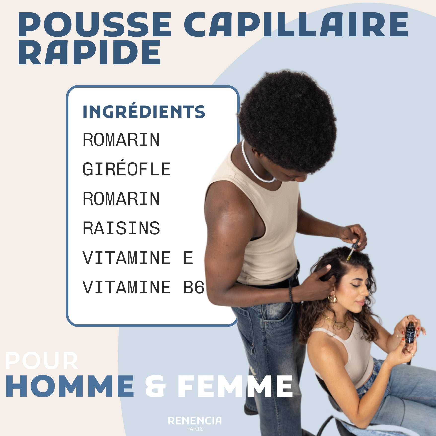 Huile cheveux croissance - 50ml